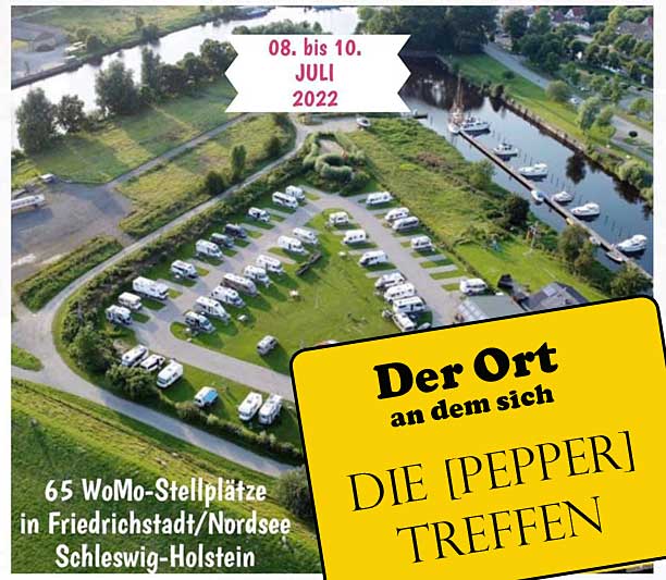 Peppertreffen-Nord 2022 in Friedrichstadt / Schleswig-Holstein